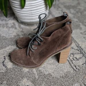 Kelsi Dagger lace up booties